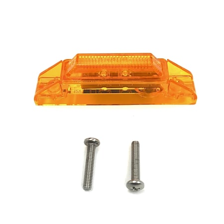 Truck-Lite 35 Series, LED, Yellow Rectangular, 2 Diode